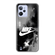 Чехол для Realme C31 - с принтом Найк (AlphaPrint) (Лого Найк)