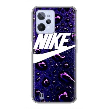 Чехол для Realme C31 - с принтом Найк (AlphaPrint) (Найк принт)