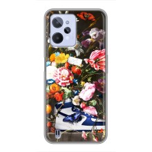 Чехол для Realme C31 - с принтом Найк (AlphaPrint) (Стиль Найк)