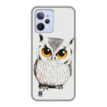 Чехол с птицами на Realme C31 (VPrint) (Милая Сова)