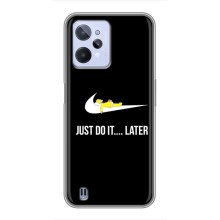 Чехол с Симпсонами для Realme C31 (VPrint) (Гомер Later)