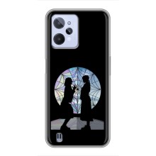 Чехлы Венсдей на Realme C31 Уэнсдей (AlphaPrint) (комната Уэнздей)