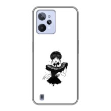 Чехлы Венсдей на Realme C31 Уэнсдей (AlphaPrint) (танец Уэнздей)