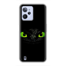 Чехол дракон Беззубик для Realme C31 – Глаза Беззубика