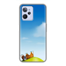 Чехол с мультфильмом Шрек на Realme C31 – Голова Шрека