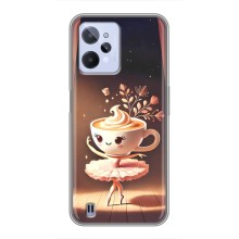 Чохол з мемом Тралалело тралала на Realme C31 (Балерина капучина)