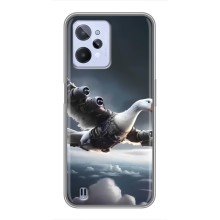 Чохол з мемом Тралалело тралала на Realme C31 (Бомбардіні гусіні)