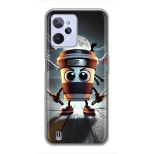 Чохол з мемом Тралалело тралала на Realme C31 (Капучіно асасіно)