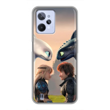 Чехол как приручить дракона на Realme C31 – Гикавка и Астрид