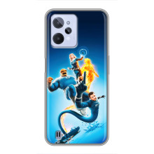 Чехол с принтом Фантастическая четверка для Realme C31 – Фантастическая четверка