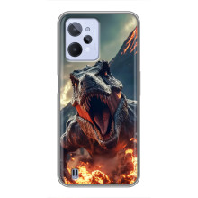 Чехол с картинкой «Хищники» для Realme C31 – Динозавр