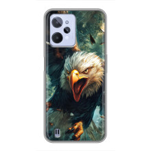 Чехол с картинкой «Хищники» для Realme C31 – Орёл
