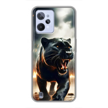 Чехол с картинкой «Хищники» для Realme C31 – Пантера