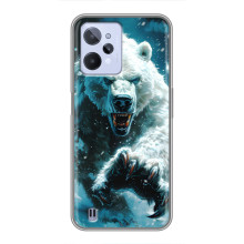 Чехол с картинкой «Хищники» для Realme C31 – Медведь