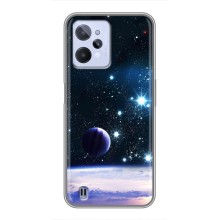 Космические Чехлы для Реалми С31 (VPrint) (Космический вид)