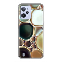 Мраморний чехол на Realme C31 (VPrint) (Радужний Мрамор)