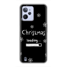 Рождественские, Праздничные Чехлы для Реалми С31 (Christmas loading)