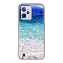 Силиконовый чехол с КАРТИНКАМИ лето для Realme C31 (AlphaPrint) (Море)