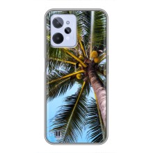 Силиконовый чехол с КАРТИНКАМИ лето для Realme C31 (AlphaPrint) (Пальма)
