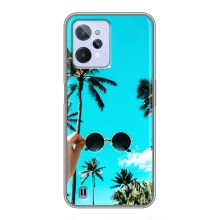Силиконовый чехол с КАРТИНКАМИ лето для Realme C31 (AlphaPrint) (Взгляд лето)