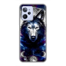 Защитные чехлы для Реалми С31 (AlphaPrint) (ХИТ продаж) ВОЛК (Волк)