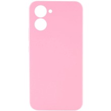 Чехол Silicone Cover Lakshmi Full Camera (AAA) для Realme C33 – Розовый