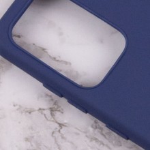 Силиконовый чехол Candy для Realme C33 – Синий
