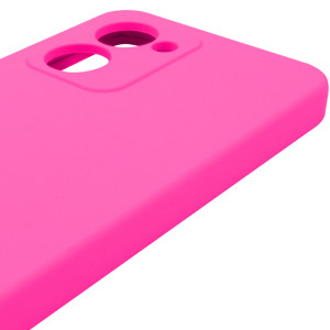 Чохол Silicone Cover Lakshmi Full Camera (AAA) для Realme C33 – Рожевий