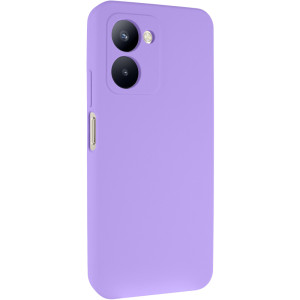 Чохол Silicone Cover Lakshmi Full Camera (AAA) для Realme C33 – Бузковий