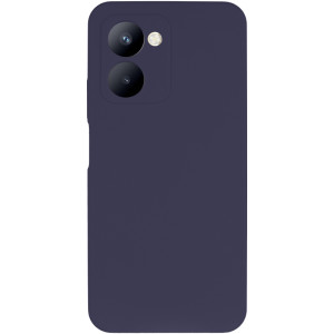 Чохол Silicone Cover Lakshmi Full Camera (AAA) для Realme C33 – Темно-синій