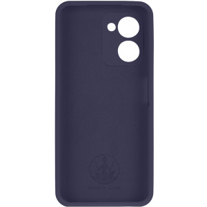 Чохол Silicone Cover Lakshmi Full Camera (AAA) для Realme C33 – Темно-синій