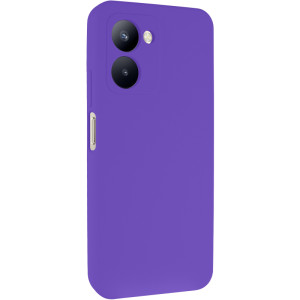 Чохол Silicone Cover Lakshmi Full Camera (AAA) для Realme C33 – Фіолетовий