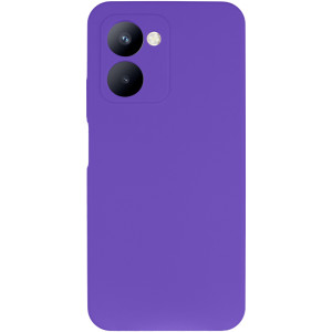 Чохол Silicone Cover Lakshmi Full Camera (AAA) для Realme C33 – Фіолетовий