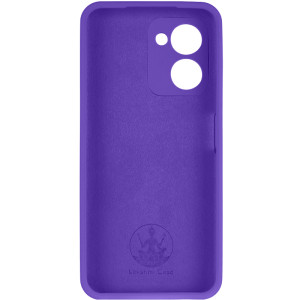 Чохол Silicone Cover Lakshmi Full Camera (AAA) для Realme C33 – Фіолетовий