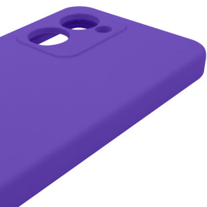 Чохол Silicone Cover Lakshmi Full Camera (AAA) для Realme C33 – Фіолетовий