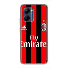 Чохли для Realme C33 (VPrint) - Футбольні клуби (Milan)