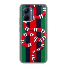 Чохли  GUCCI для РеалМi C33 (AlphaPrint) (Gucci змія)