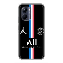 Чохли PSG для Realme C33 (AlphaPrint) (футболка ПСЖ)