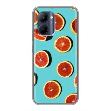 Чохли з фруктами для Realme C33 (VPrint) (Грейпфрут)