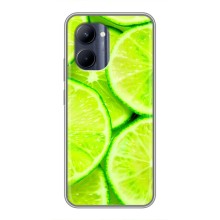 Чохли з фруктами для Realme C33 (VPrint) (Лайм)
