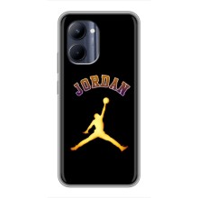 Чохли для Realme C33 - з картинкою JORDAN (AlphaPrint) (Jordan Gold)