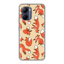 Чохли з картинкою Лисичка для Realme C33 (VPrint) (Лисички)