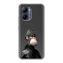 Чохли з Мавпами NFT для Realme C33 (AlphaPrint) (стильна мавпа NFT)