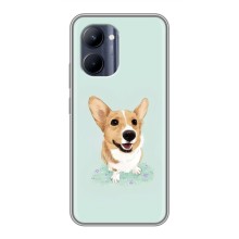 Чохли з собаками для Realme C33 (VPrint) (Коргі)