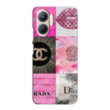 Чехол (Dior, Prada, YSL, Chanel) для Realme C33 (Модница)