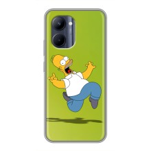 Чjхол з Сімпсонами для Realme C33 (VPrint) (Гомер Сімпсон)