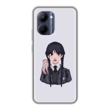 Чохли Венсдей на Realme C33 Уенсдей (AlphaPrint) (Венздей і Річ)