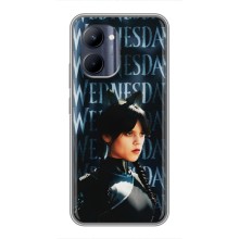 Чохли Венсдей на Realme C33 Уенсдей (AlphaPrint) (Венздей кішка)