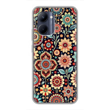 Чохол з принтом Килим для Realme C33 – Квітковий килим