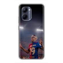 Чехол с футболистом Ламин Ямаль Realme C33 (Ямаль на стадионе)